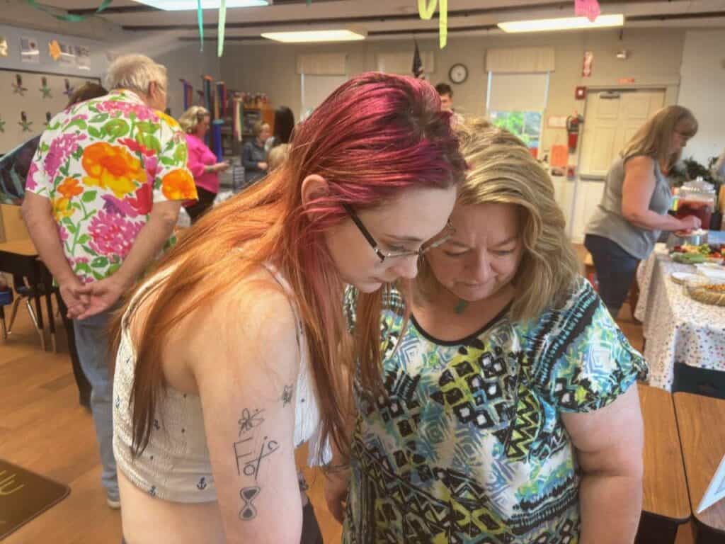 Senior reception