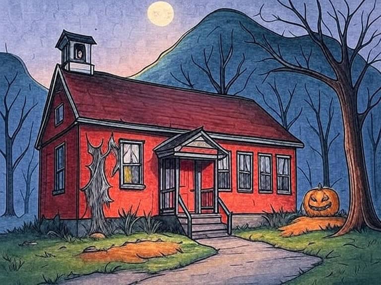 Spooky Croydon Village School