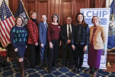 People at Governor's LCHIP event.